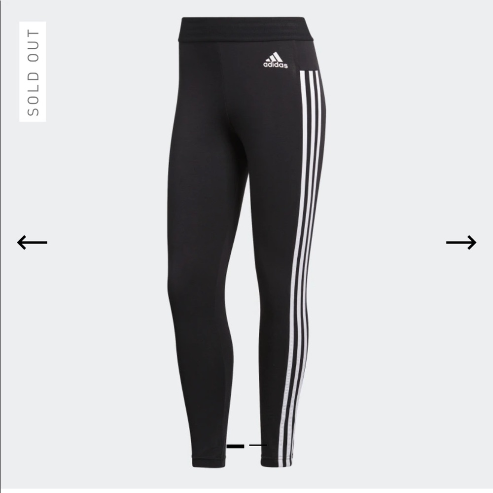 Adidas essentials 3 stripes tights